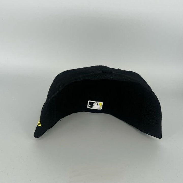 Black Pittsburgh Pirates New Era MLB 59Fifty Fitted Hat