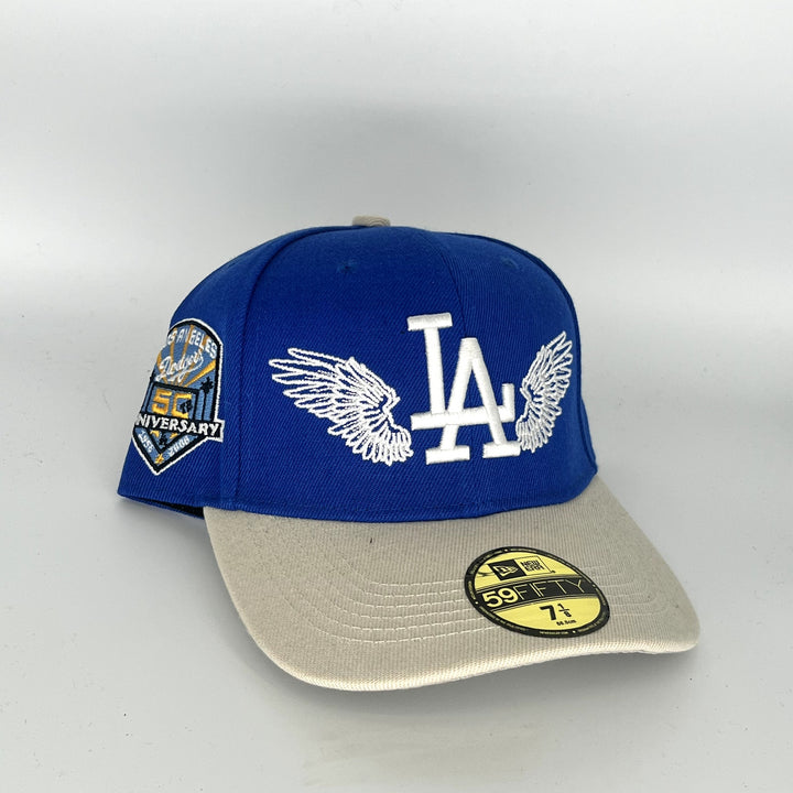 Blue Los Angeles Dodgers New Era MLB 59Fifty Fitted Hat
