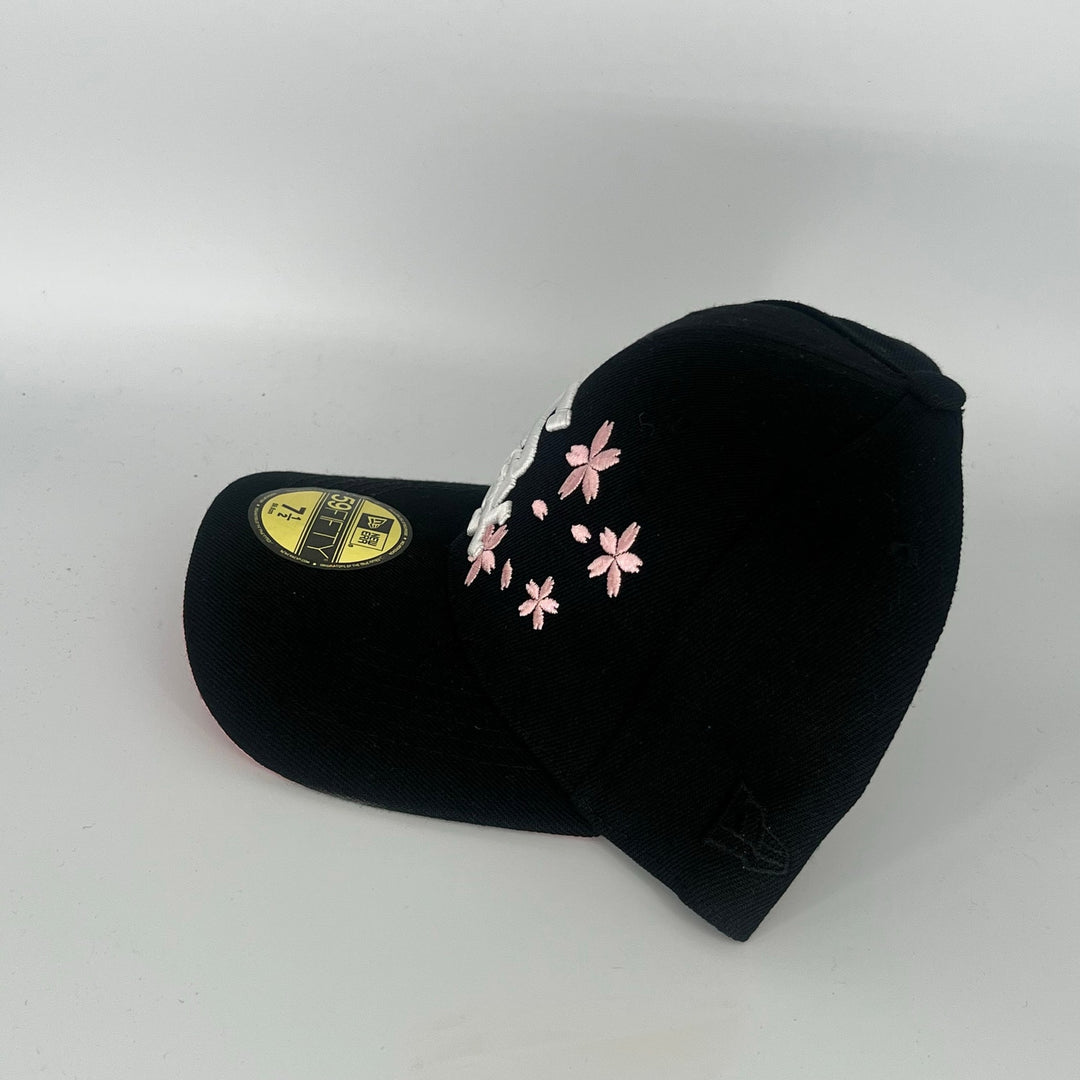 Black Flowery Chicago White Sox New Era MLB 59Fifty Fitted Hat
