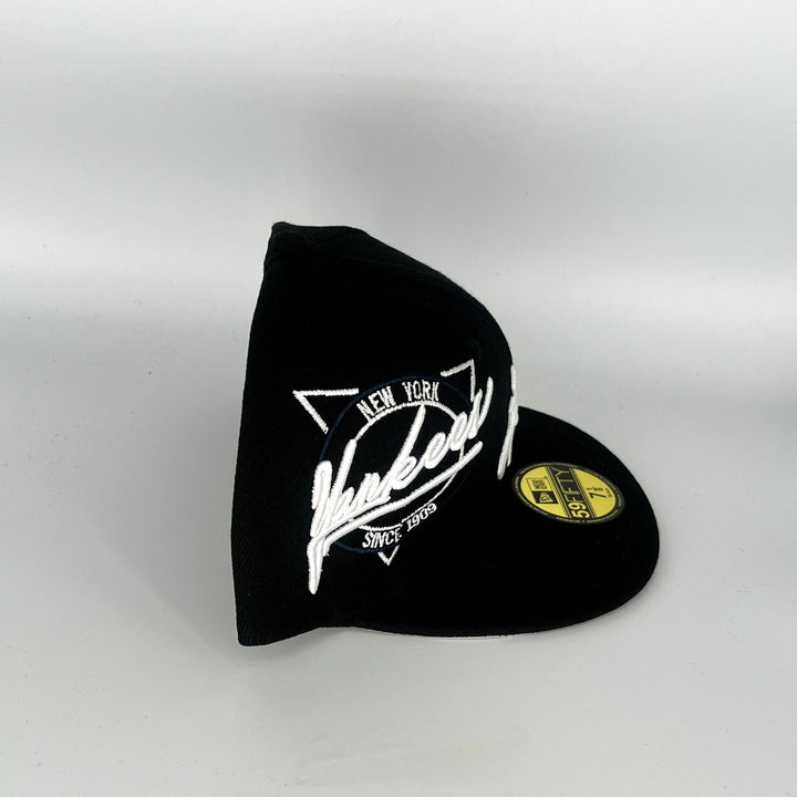 Black New York Yankees New Era MLB 59Fifty Fitted Hat