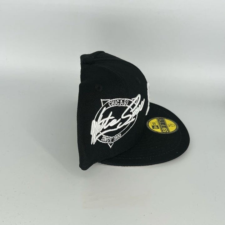 Black Chicago White Sox New Era MLB 59Fifty Fitted Hat