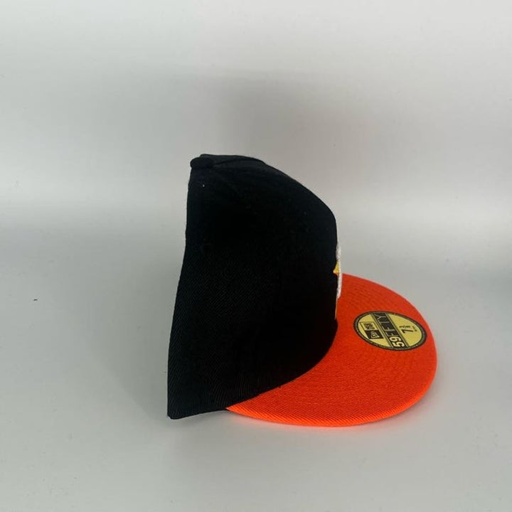 Black Orange Houston Astros New Era MLB 59Fifty Fitted Hat