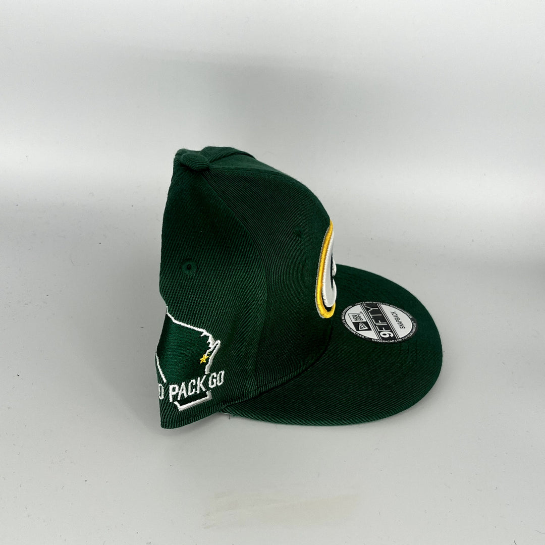 Green Green Bay Packers New Era NFL 9Fifty Snapback Hat