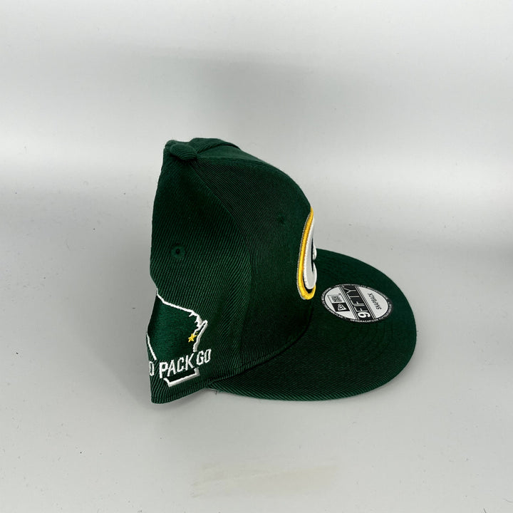 Green Green Bay Packers New Era NFL 9Fifty Snapback Hat