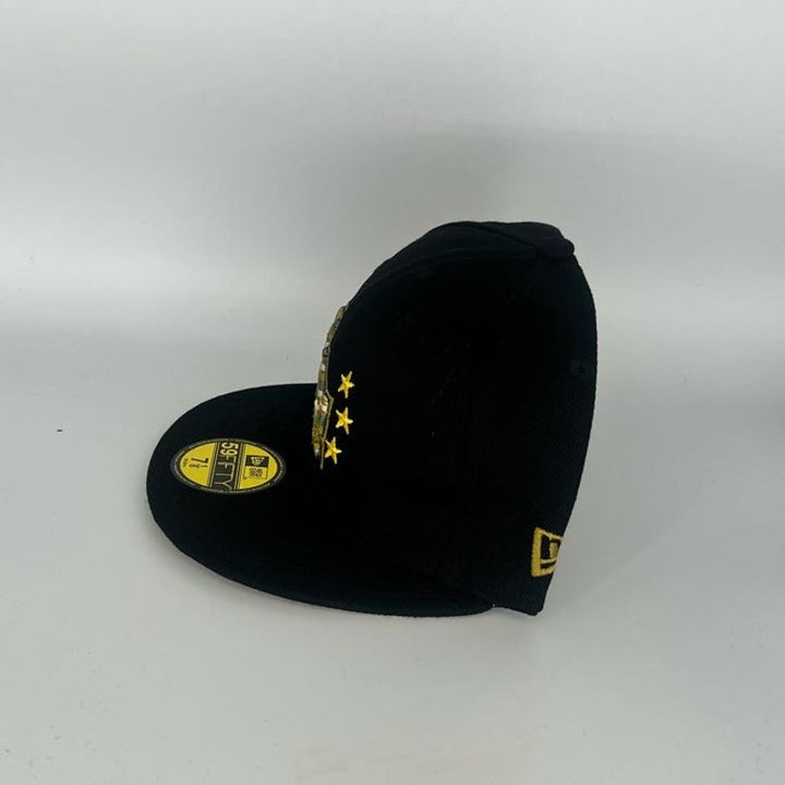 Black Los Angeles Dodgers New Era MLB 59Fifty Fitted Hat