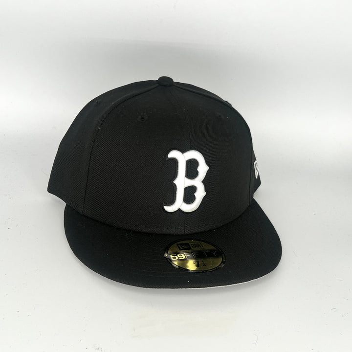 Black Boston Red Sox New Era MLB 59Fifty Fitted Hat
