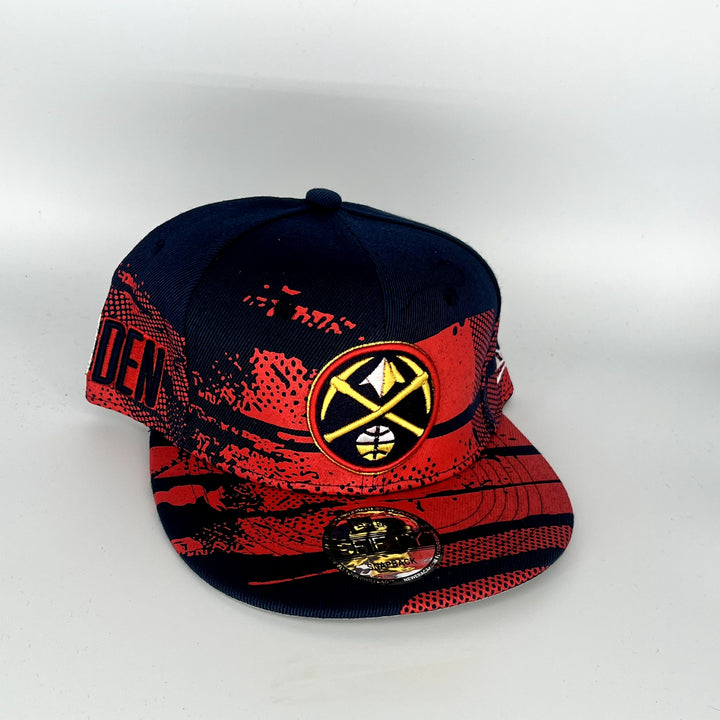 Red Black Denver Nuggets New Era NBA 9Fifty Snapback Hat
