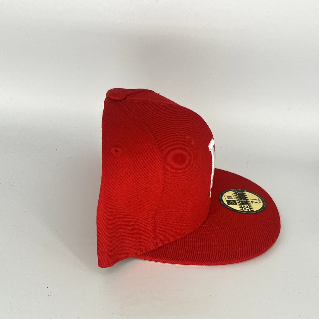 Red Los Angeles Dodgers New Era MLB 59Fifty Fitted Hat