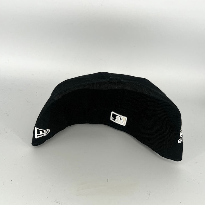 Black Los Angeles Dodgers 100TH Anniversary New Era MLB 59Fifty Fitted Hat