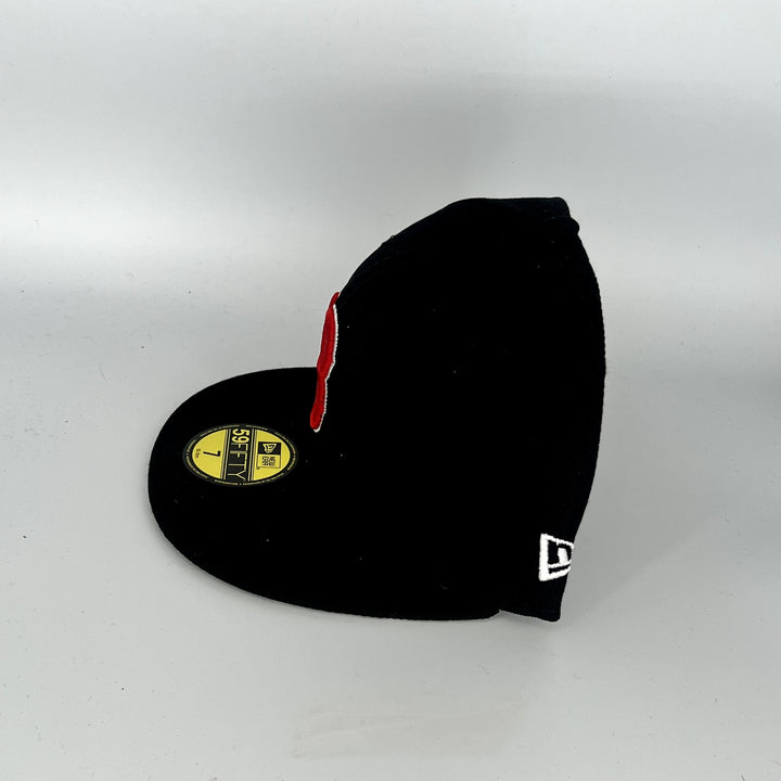 Black Boston Red Sox 9X Patch New Era MLB 59Fifty Fitted Hat