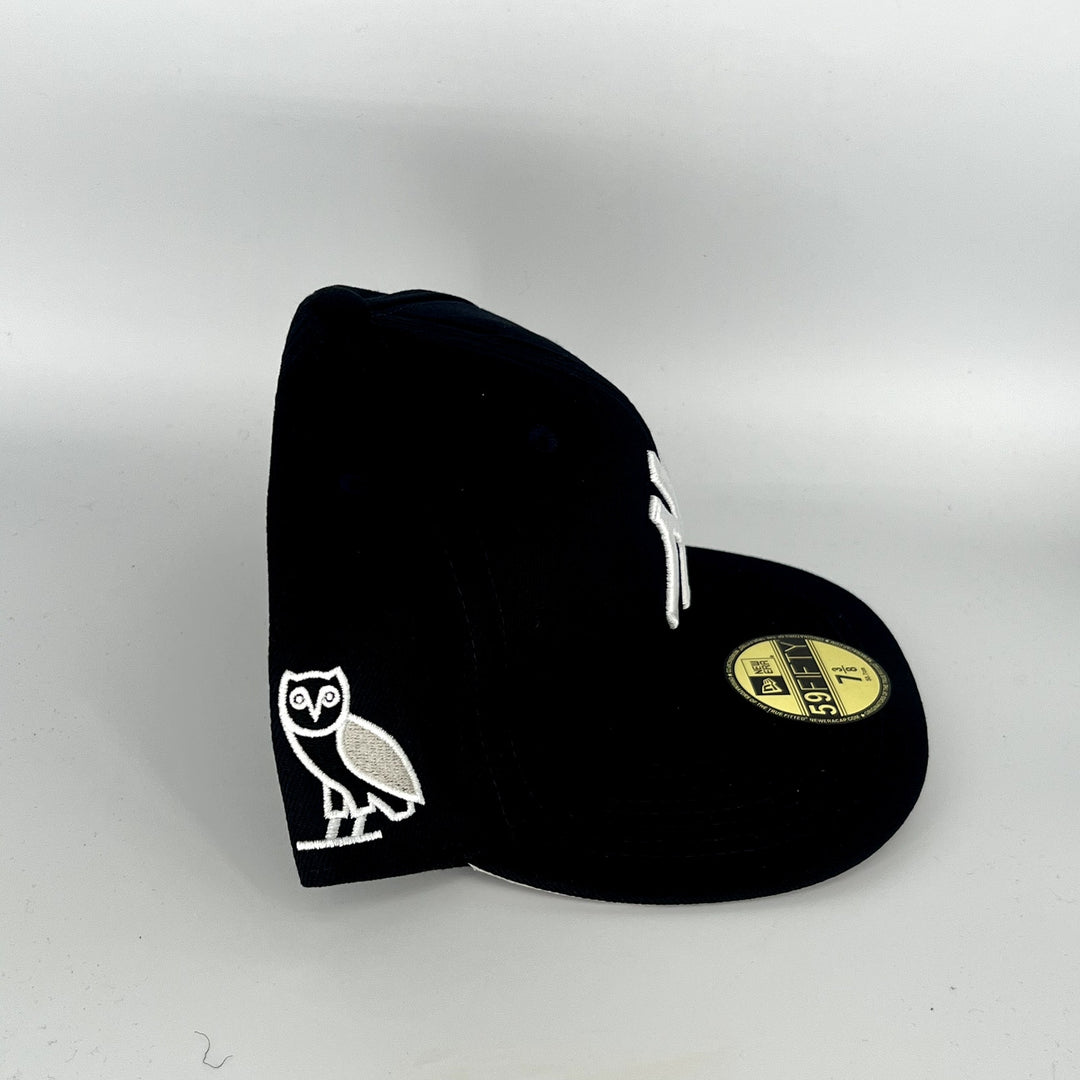Black New York Yankees New Era MLB 59Fifty Fitted Hat