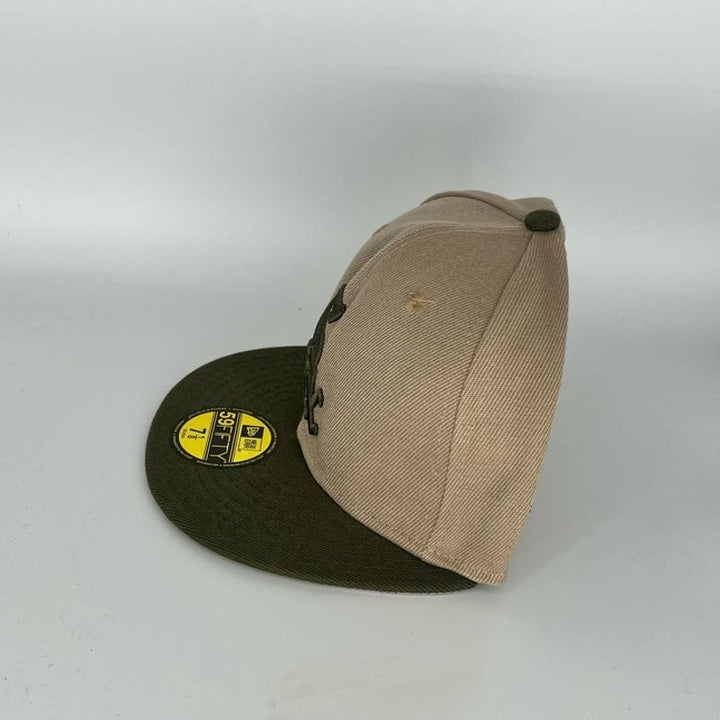 Cream Green Chicago White Sox New Era MLB 59Fifty Fitted Hat