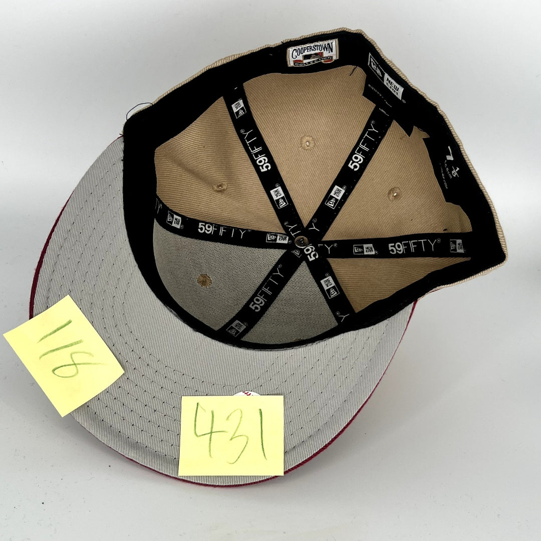 Brown Red New York Yankees 2000 Subway Series New Era MLB 59Fifty Fitted Hat