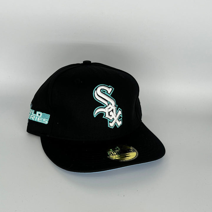Black Chicago White Sox 2005 World Series Side Patch New Era MLB 59Fifty Fitted Hat