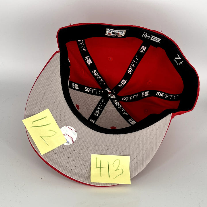 Red Los Angeles Angels New Era MLB 59Fifty Fitted Hat