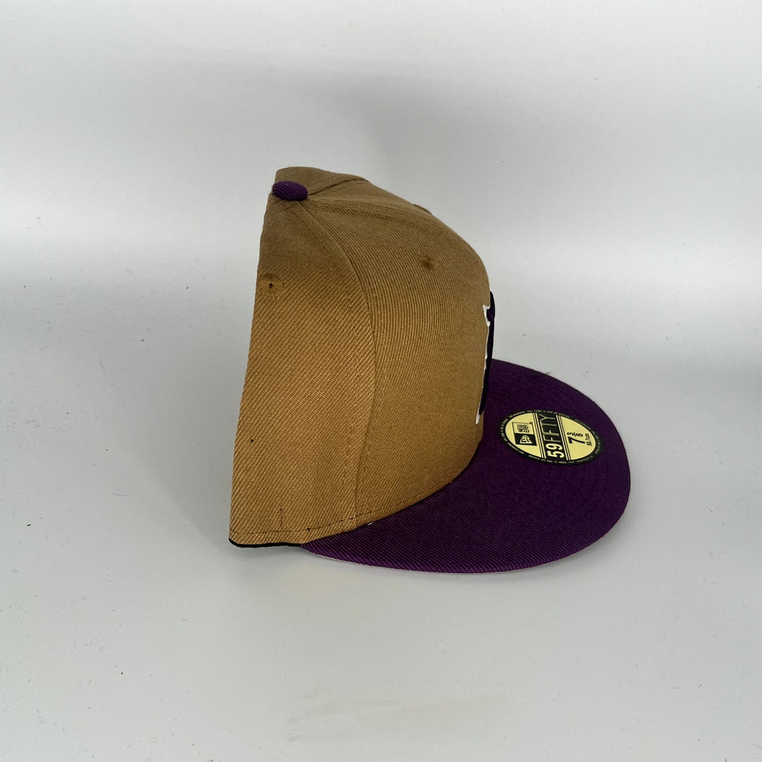 Brown Maroon Detroit Tigers New Era MLB 59Fifty Fitted Hat