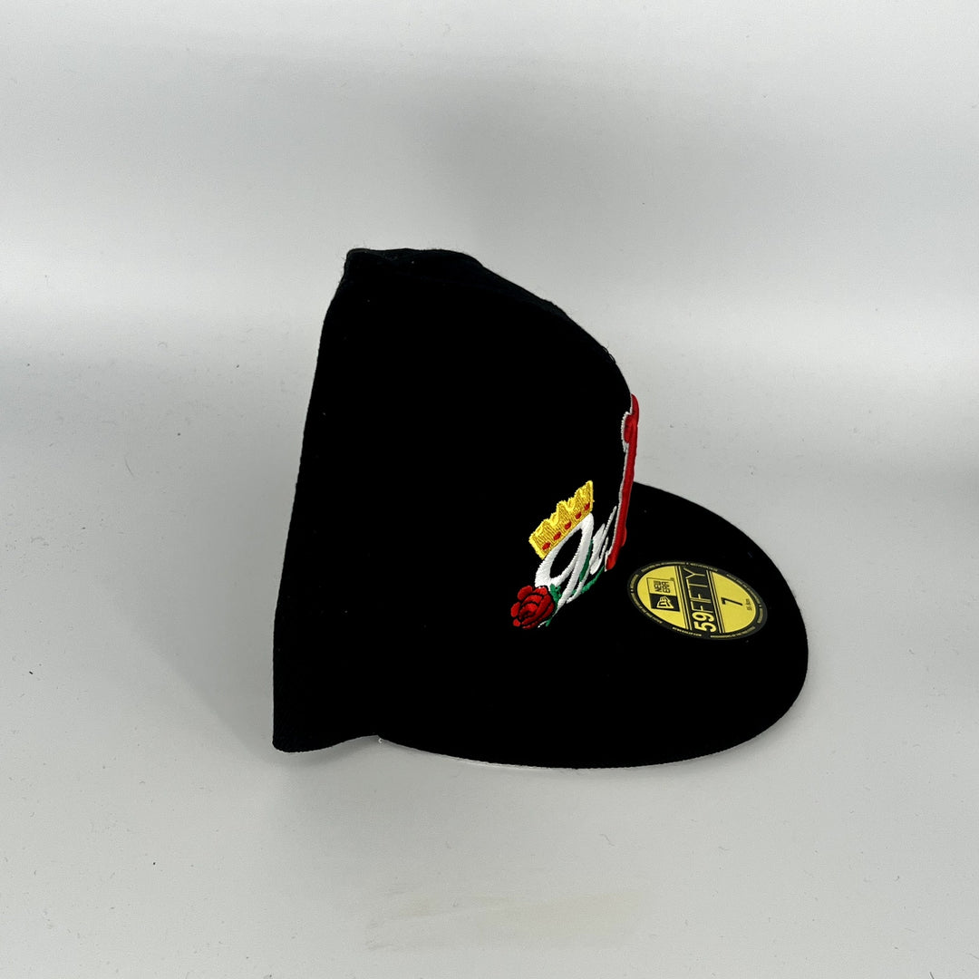 Black Boston Red Sox 9X Patch New Era MLB 59Fifty Fitted Hat