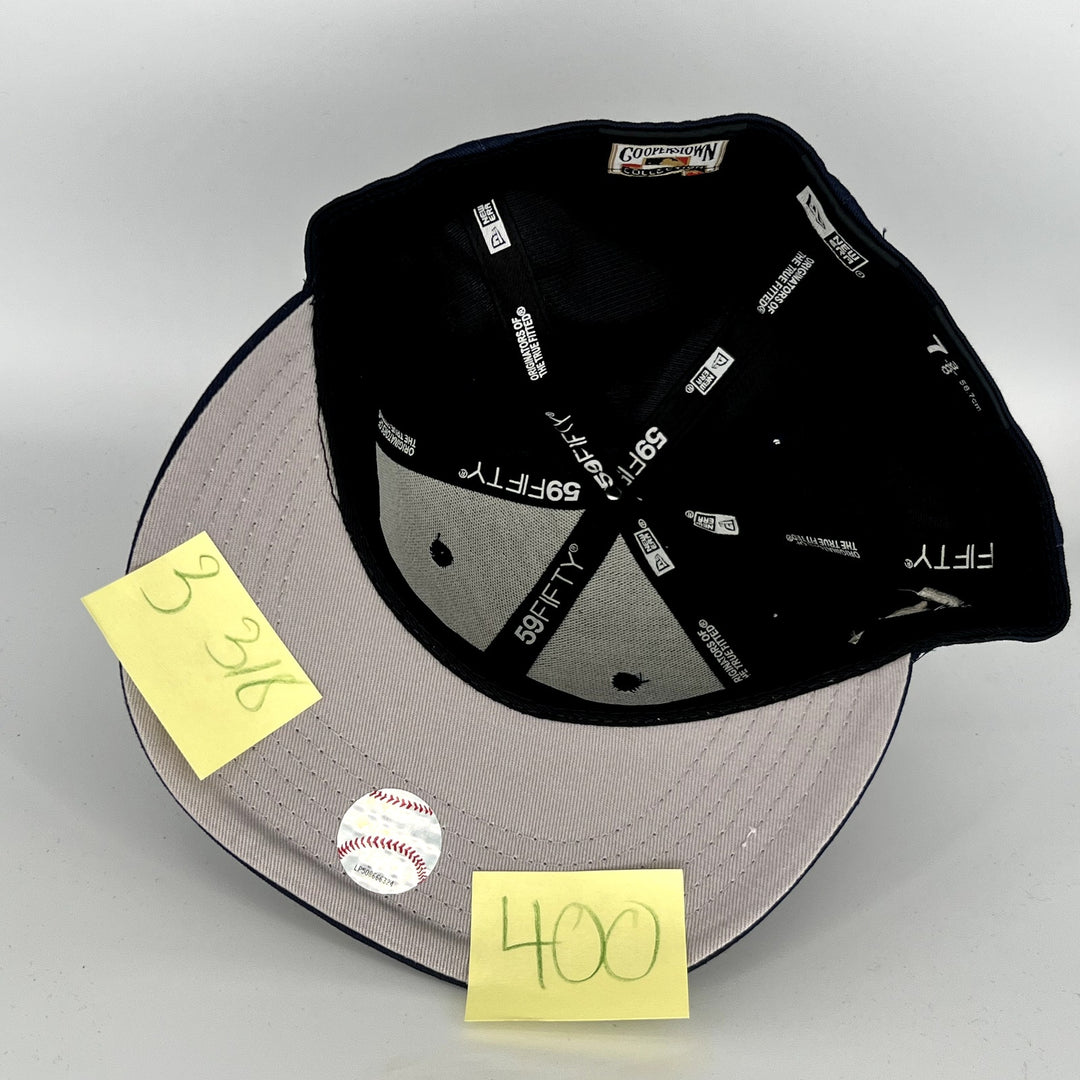 Navy Blue Los Angeles Dodgers New Era MLB 59Fifty Fitted Hat