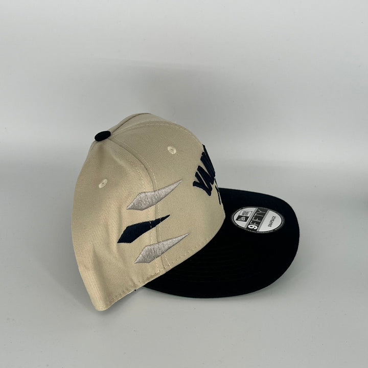 Cream Black New York Yankees New Era MLB 9Fifty Snapback Hat