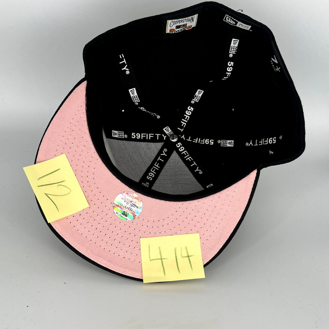 Black New York Yankees World Series SP New Era MLB 59Fifty Fitted Hat