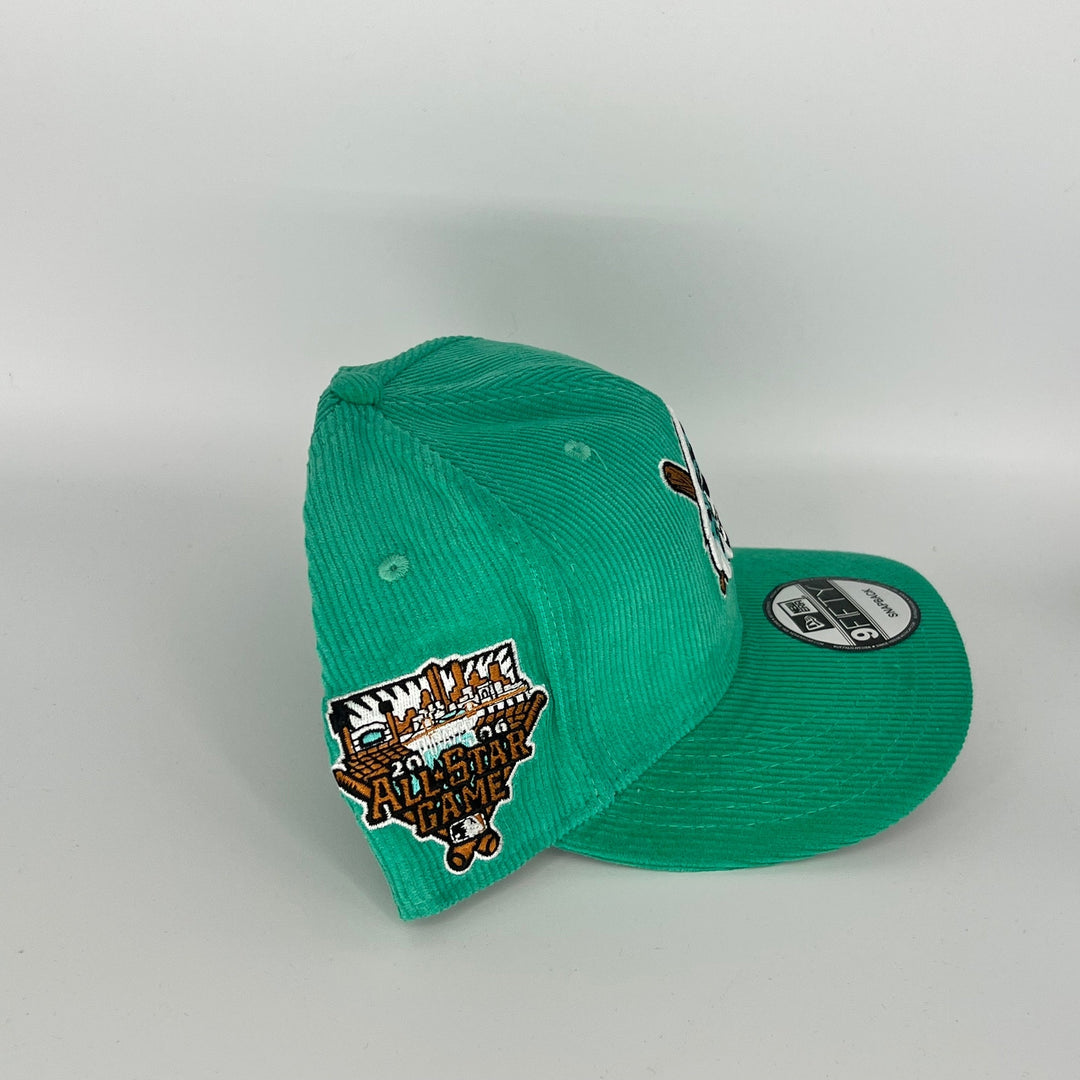 Green Pittsburgh Pirates 2006 All Star Game Side Patch New Era MLB 9Fifty Snapback Hat