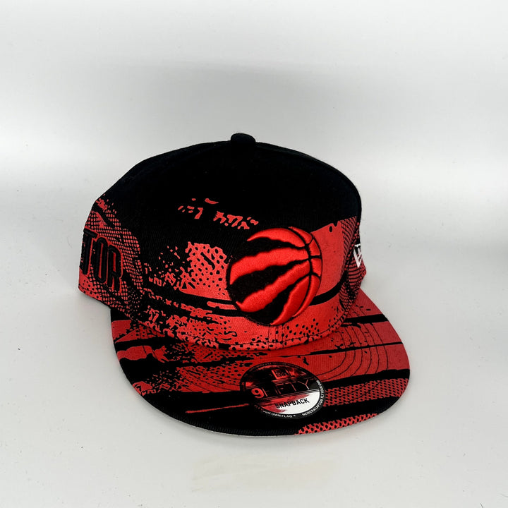Black Red Toronto Raptors New Era NBA 9Fifty Snapback Hat