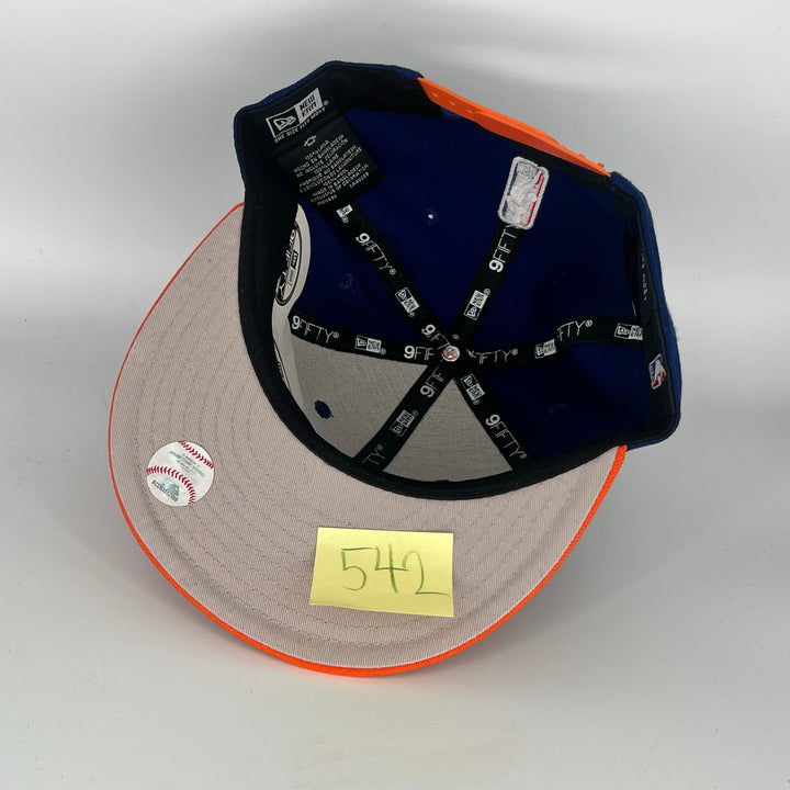 Blue Orange New York Knicks New Era NBA 9Fifty Snapback Hat