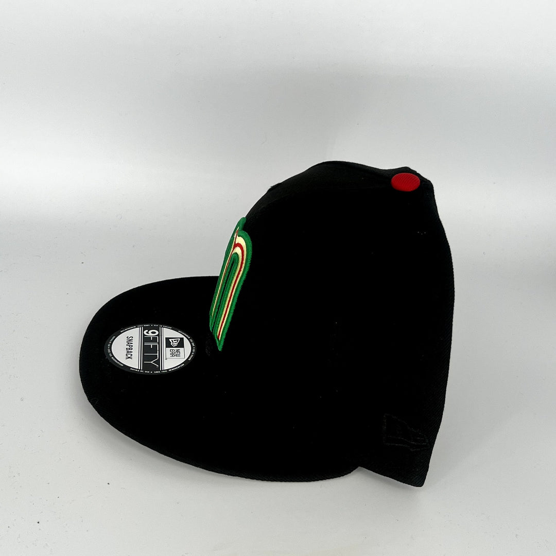 Black Mexico Classic New Era MLB 9Fifty Snapback Hat