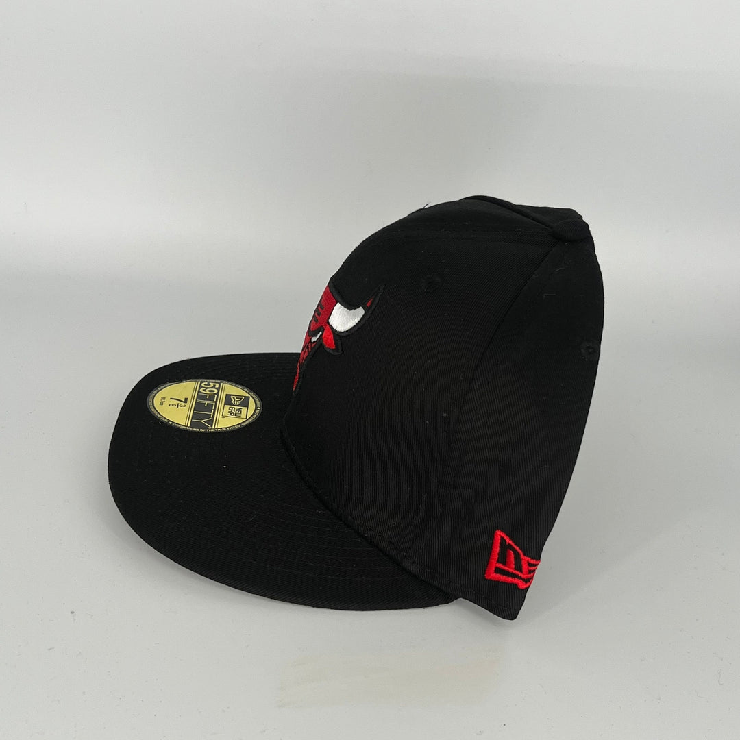 Chicago Bulls Bulls Side Patch New Era NBA 59Fifty Fitted Hat