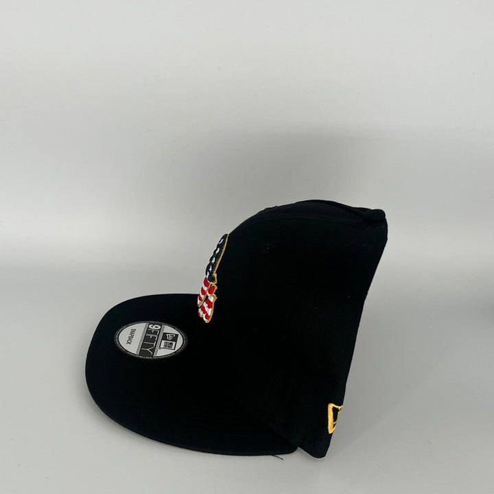 Black Baltimore Orioles Baltimore USA Side Patch New Era MLB 9Fifty Snapback Hat