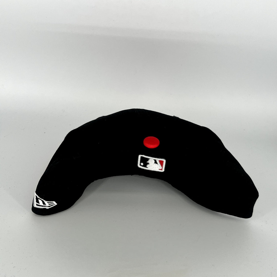 Black Red New York Yankees New Era MLB 59Fifty Fitted Hat