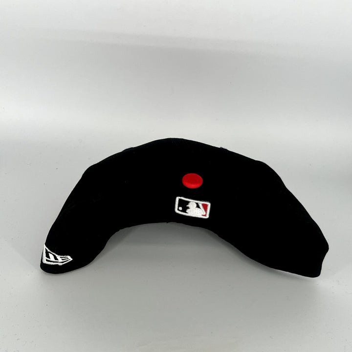 Black Red New York Yankees New Era MLB 59Fifty Fitted Hat