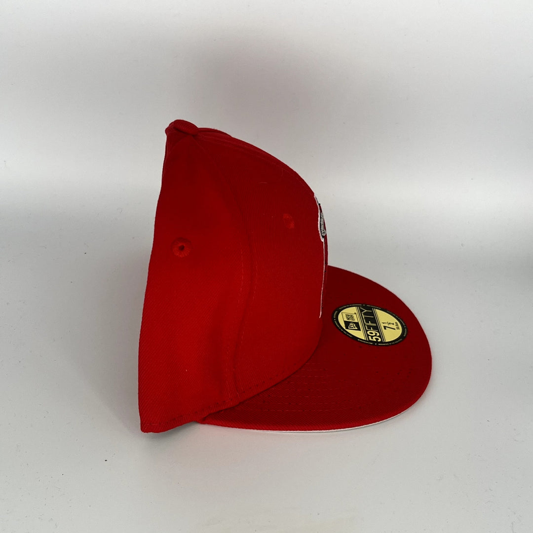 Red Los Angeles Angels New Era MLB 59Fifty Fitted Hat