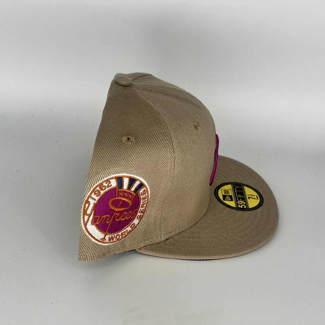 Brown New York Yankees 1962 World Series New Era MLB 59Fifty Fitted Hat