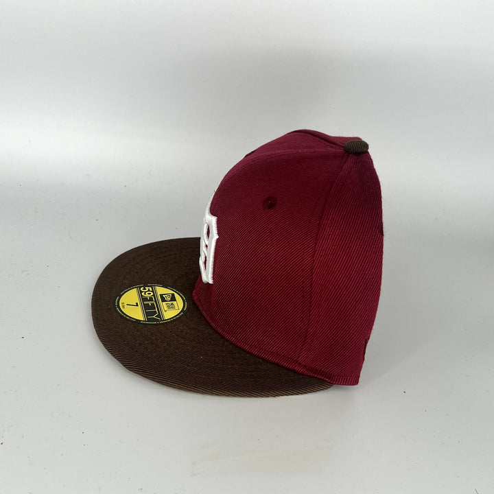 Maroon Brown Detroit Tigers 1984 WS SP New Era MLB 59Fifty Fitted Hat