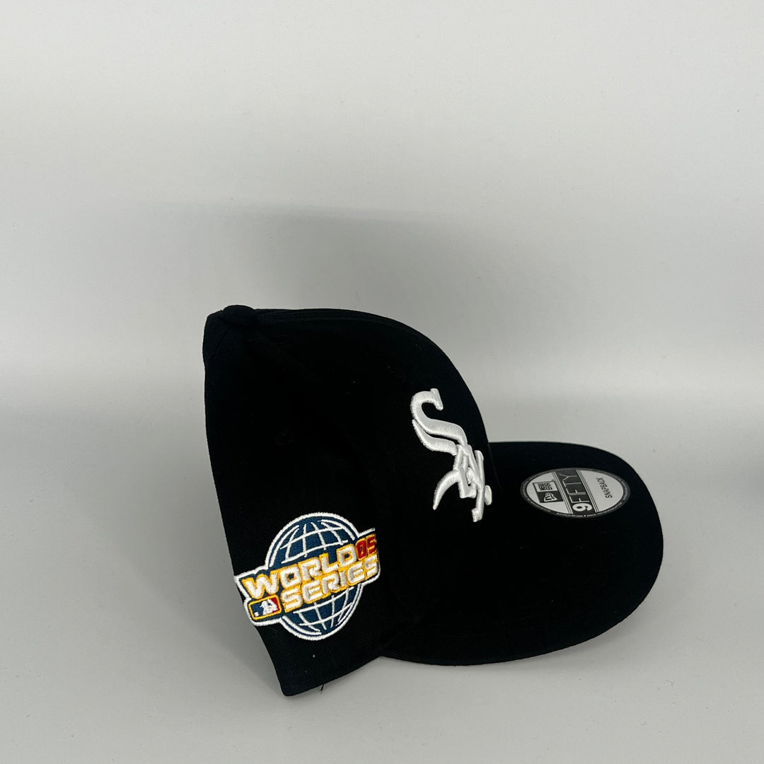 Black Chicago White Sox  World Series 05 2003 All Star Game Side Patch New Era MLB 9Fifty Snapback Hat