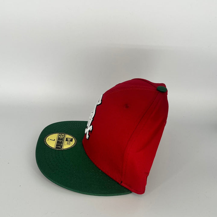 Red Green Chicago White Sox 95 Years White Sox Side Patch New Era MLB 59Fifty Fitted Hat