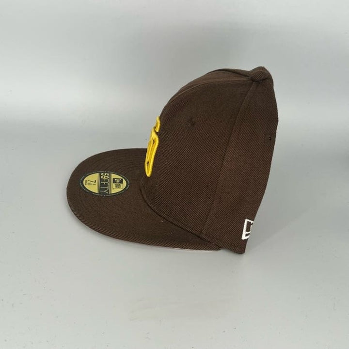 Brown San Diego Padres New Era MLB 59Fifty Fitted Hat