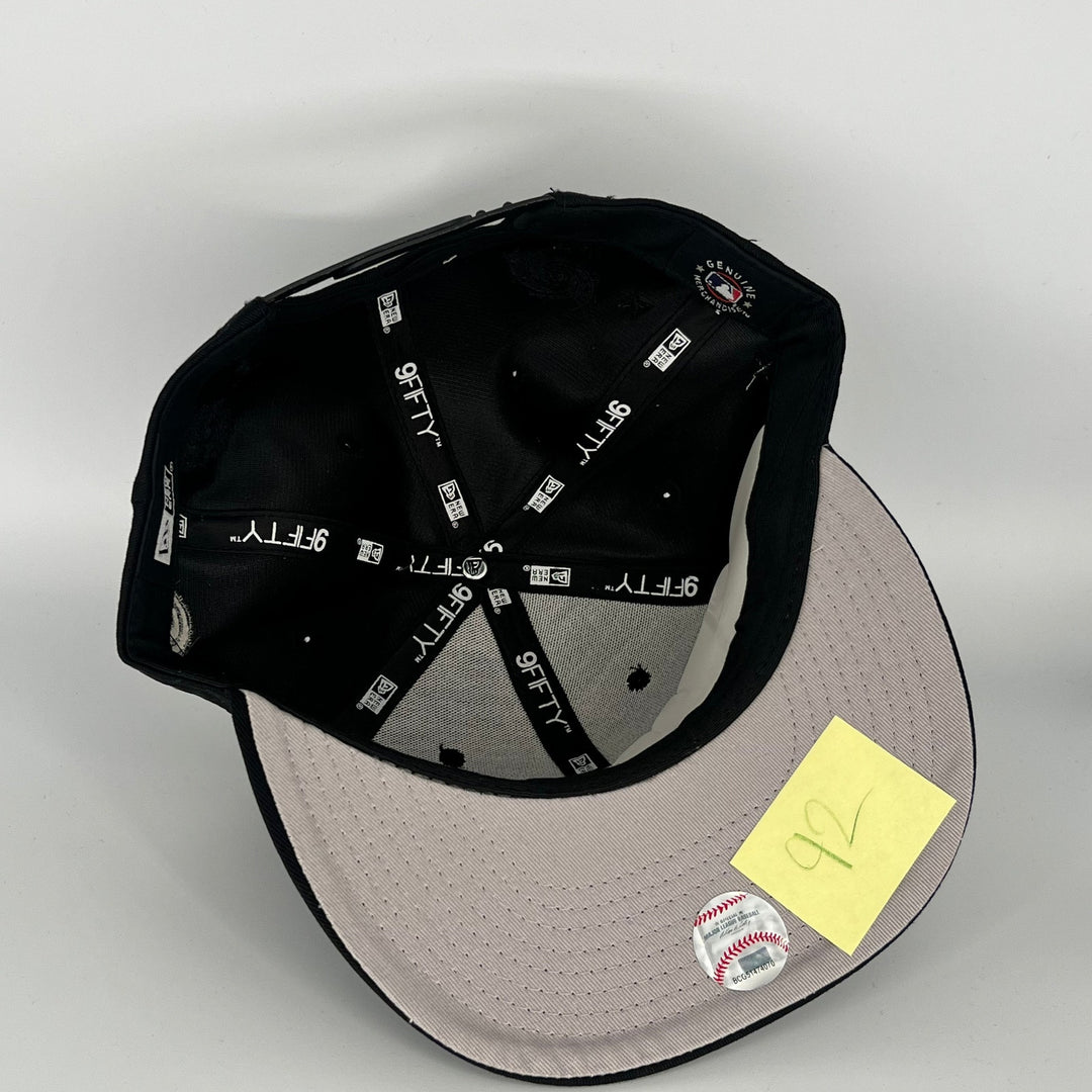 Black Los Angeles Dodgers New Era MLB 9Fifty Snapback Hat