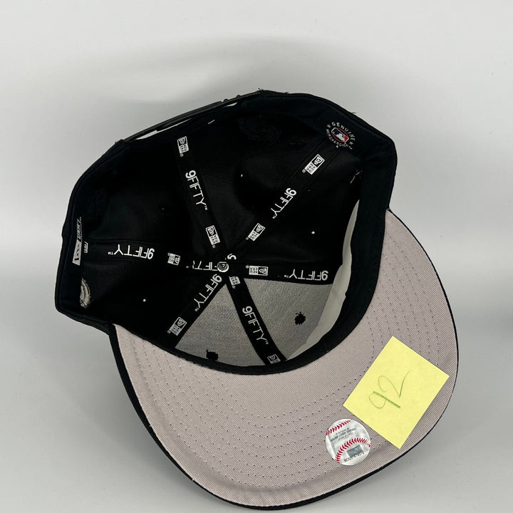 Black Los Angeles Dodgers New Era MLB 9Fifty Snapback Hat