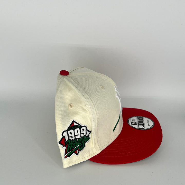 White Red New York Yankees 1999 World Series Side Patch New Era MLB 9Fifty Snapback Hat