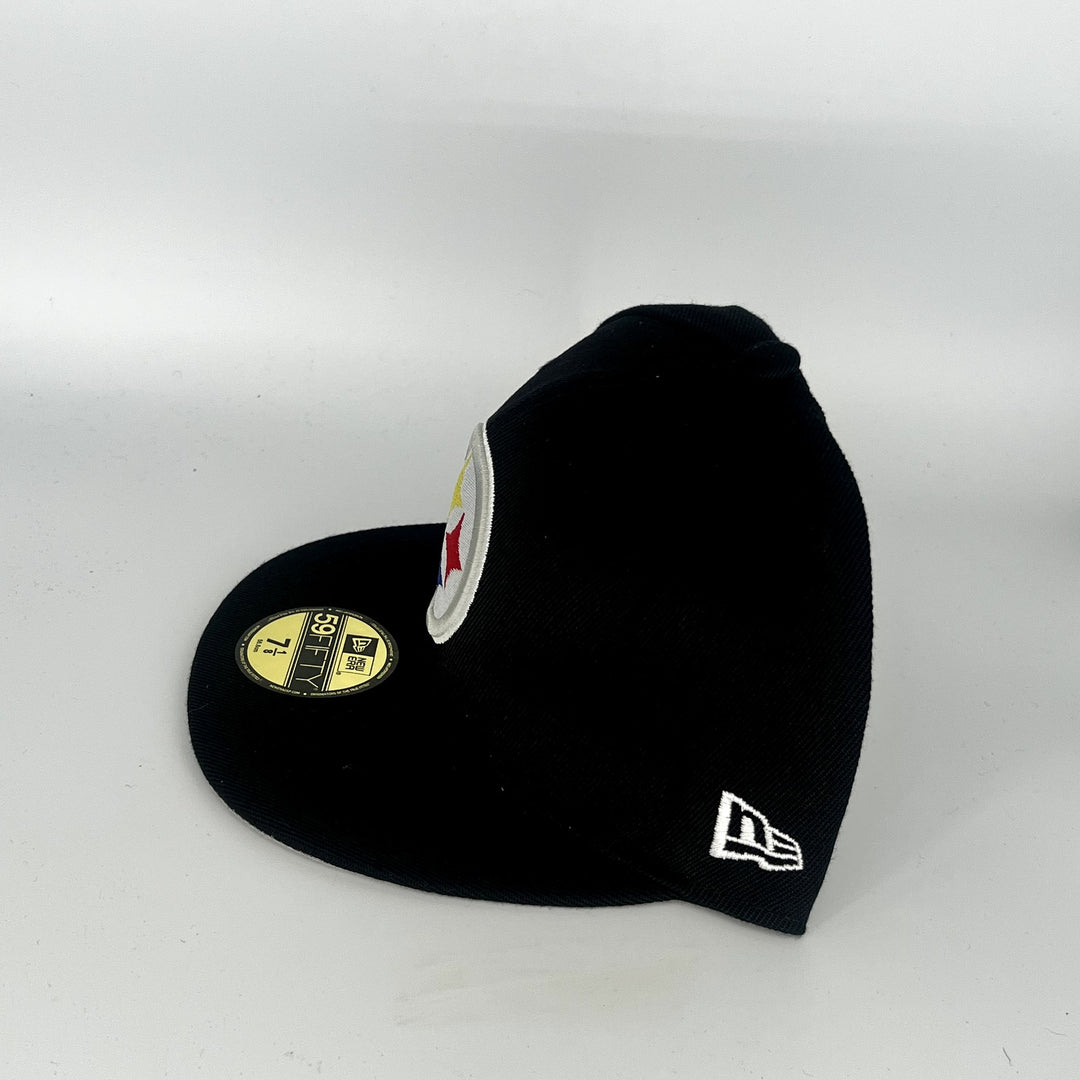 Black Pittsburgh Steelers 10X Patch New Era MLB 59Fifty Fitted Hat