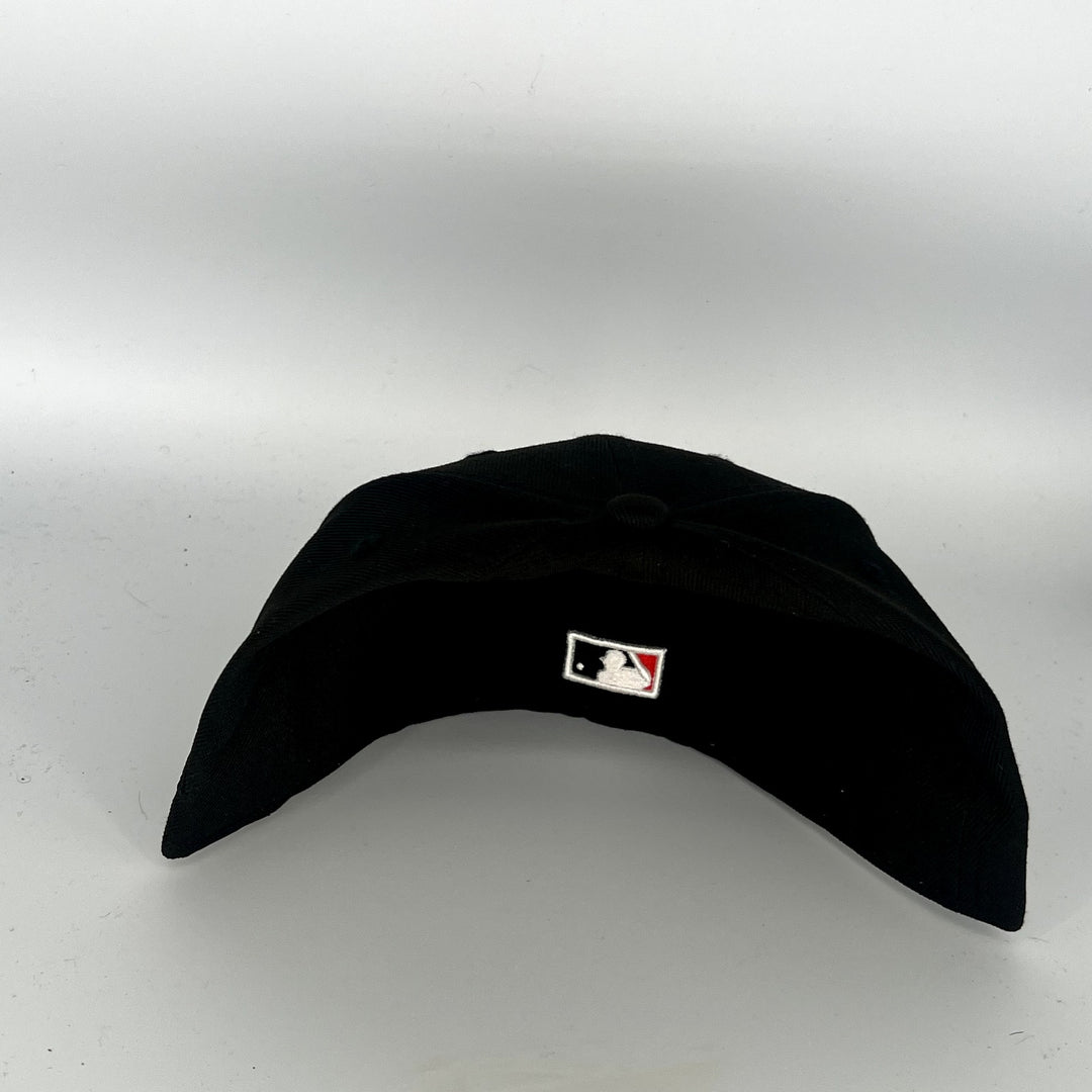 Black Chicago Cubs New Era MLB 59Fifty Fitted Hat