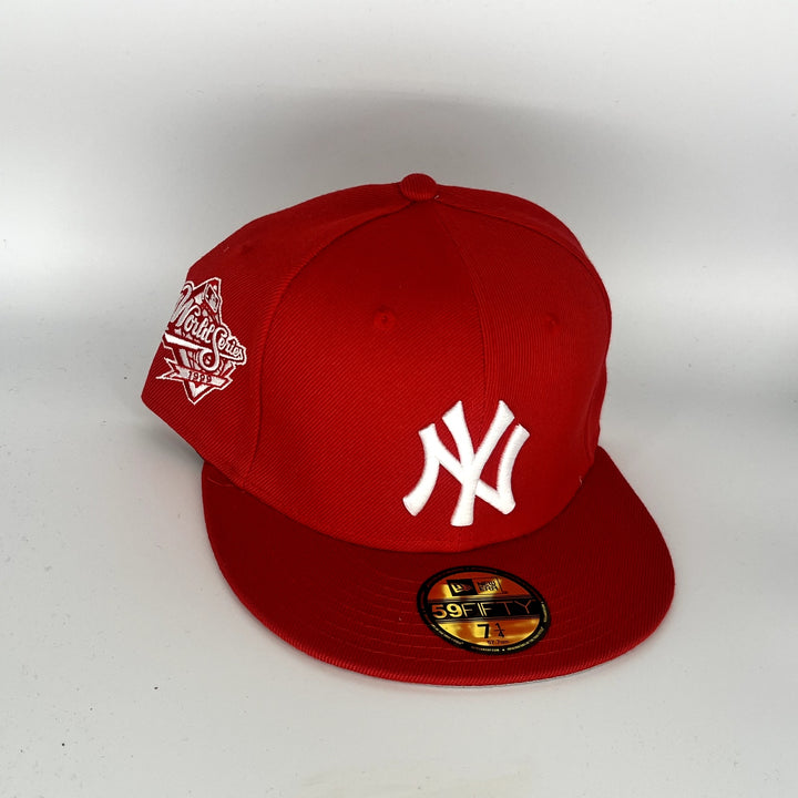 Red New York Yankees World Series SP New Era MLB 59Fifty Fitted Hat