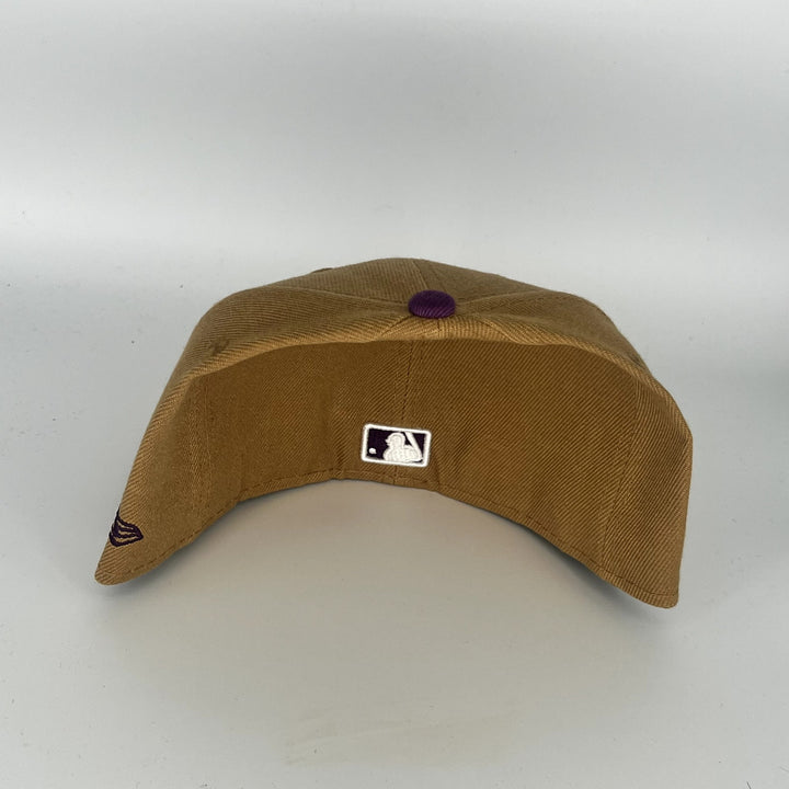 Brown Purple Detroit Tigers New Era MLB 59Fifty Fitted Hat