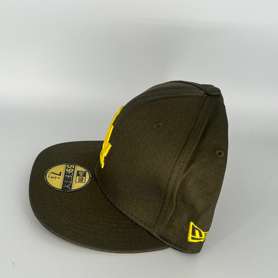Brown TwoTone Los Angeles Dodgers New Era MLB 59Fifty Fitted Hat