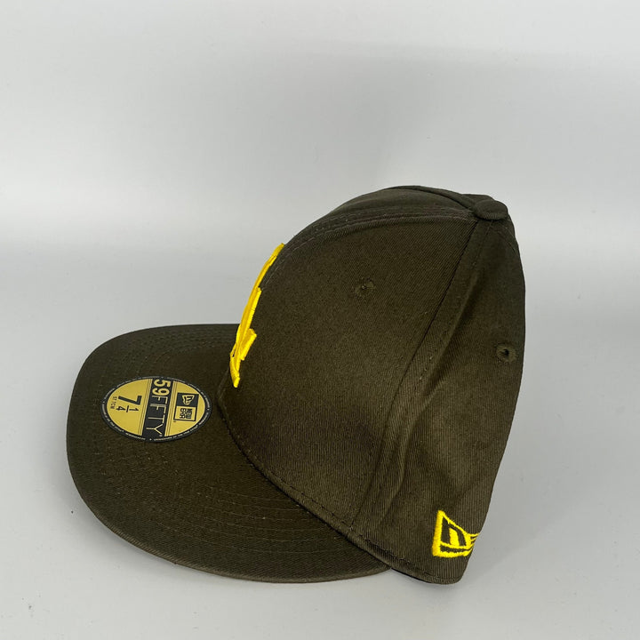 Brown TwoTone Los Angeles Dodgers New Era MLB 59Fifty Fitted Hat