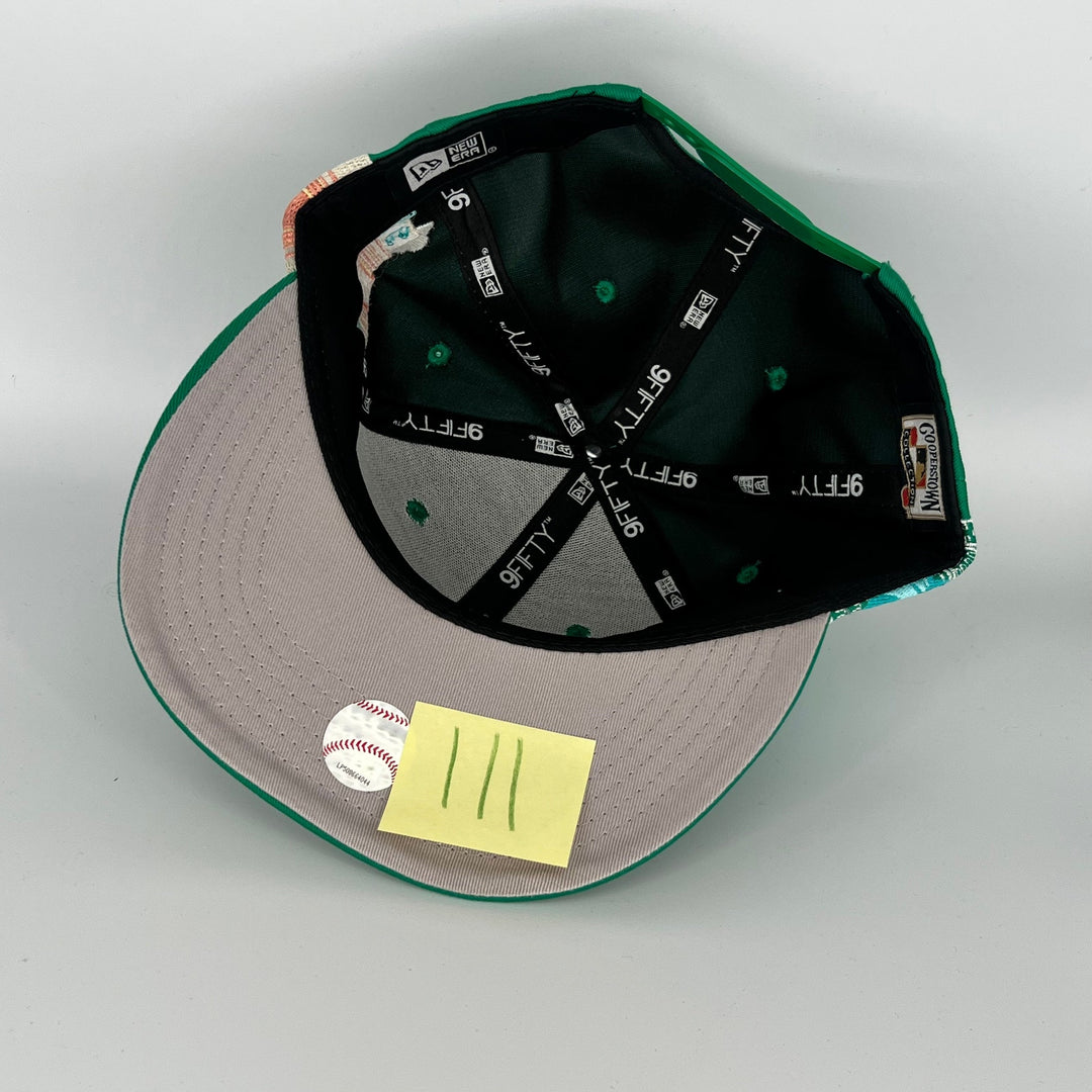 Green New York Yankees Statue of Liberty Side Patch New Era MLB 9Fifty Snapback Hat