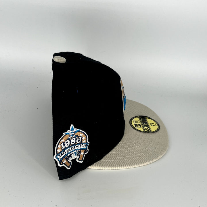 Black Cream Houston Astros 1986 ASG SP New Era MLB 59Fifty Fitted Hat