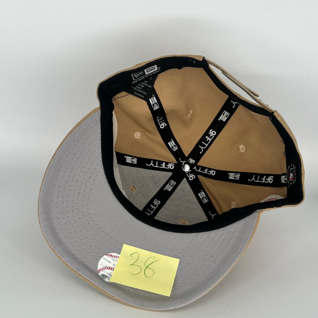 Brown Los Angeles Dodgers Love From Los Angeles Side Patch New Era MLB 9Fifty Snapback Hat